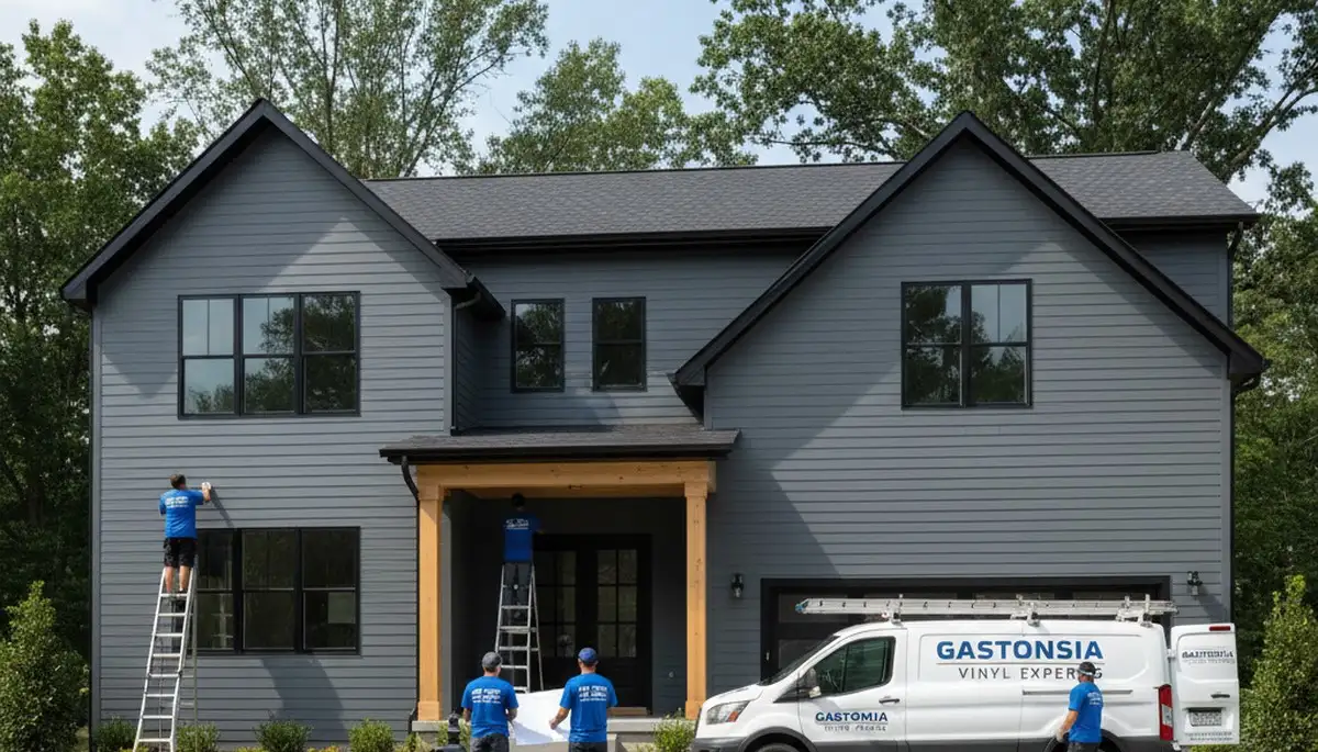Professional vinyl siding installation by experts in Charlotte, NC homes