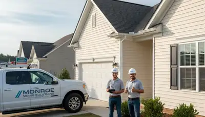 Professional vinyl siding installation on home exterior in Charlotte, NC