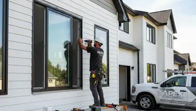 Professional window installation and vinyl siding in Charlotte, NC by Next Level Exteriors
